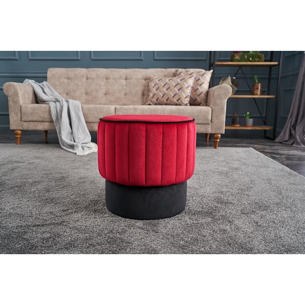 Puffe Rose Puf - punainen