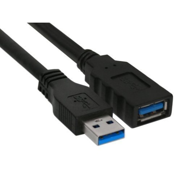 InLine 2,0 m USB 3,0 A till A förlängningskabel