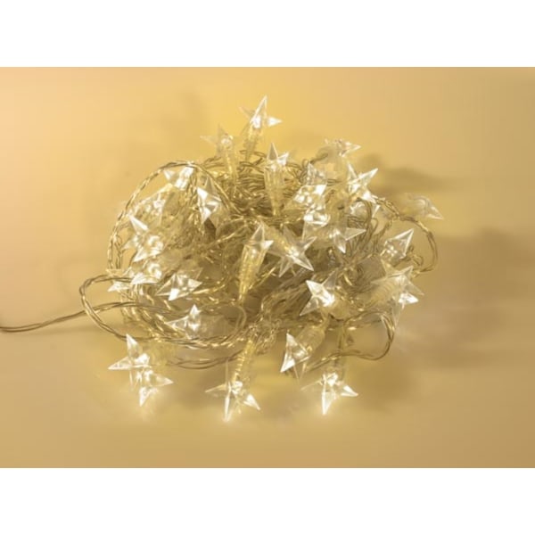 Novastarlight Led - 10 M - 40 Warm White Stars - Transparent Wire