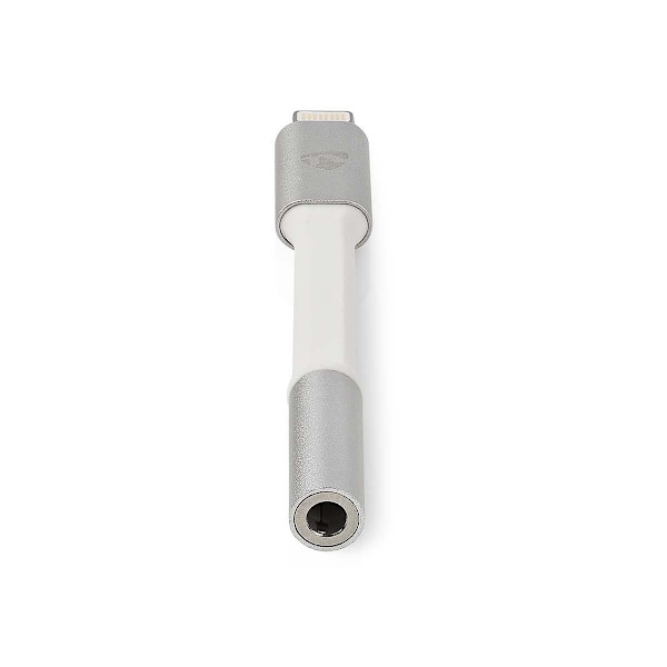 Lightning Adapter | Apple Lightning, 8-stifts | 3.5 mm Hona | Guldplaterad | 0.15 m | Rund | Aluminium