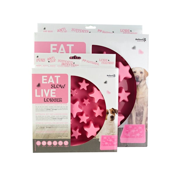 Spis langsomt og lev længere Stjerne Pink S