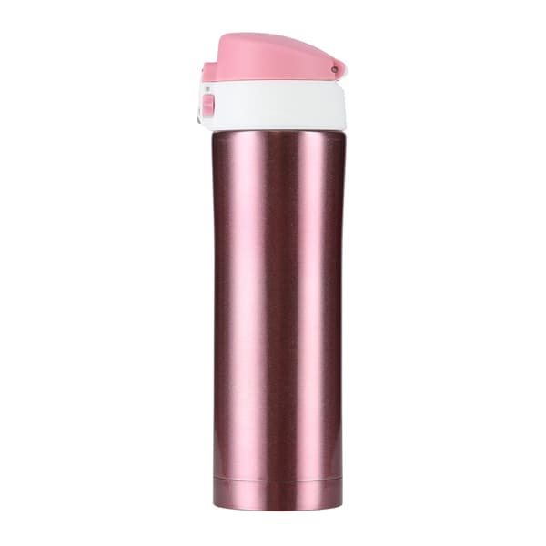 Termisk kopp, rosa, 10 oz, isolerad