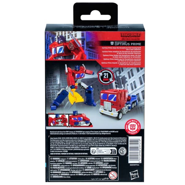 Optimus Prime figur, 11 cm høj, samleobjekt i Studio-serien