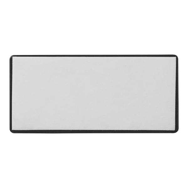 Reflektor bärnsten 85x39mm självhäftande med bottenplatta