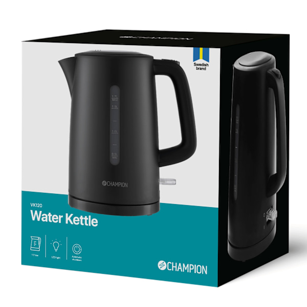 Elkedel 1,7L VK120 Mat sort