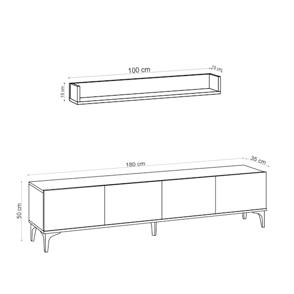 TV Stativ Primo - Safir Ek