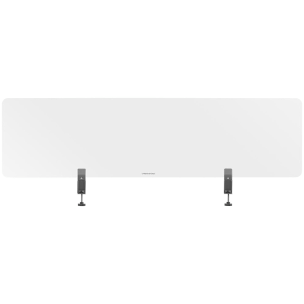 Skrivbordsvägg, tresidig akrylpanel, 3 st.