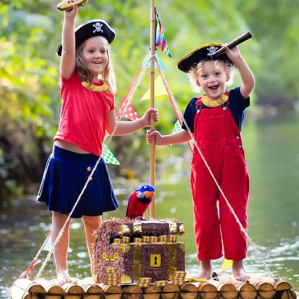 Pirater med guldmønter