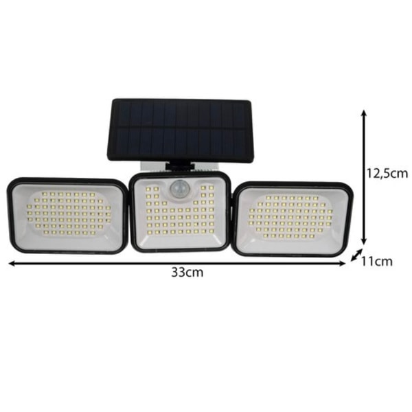 Solcellelampe 180 LED Izoxis 24889