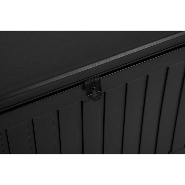 Havekasse 109 x 51 x 55 cm 270 liter sort