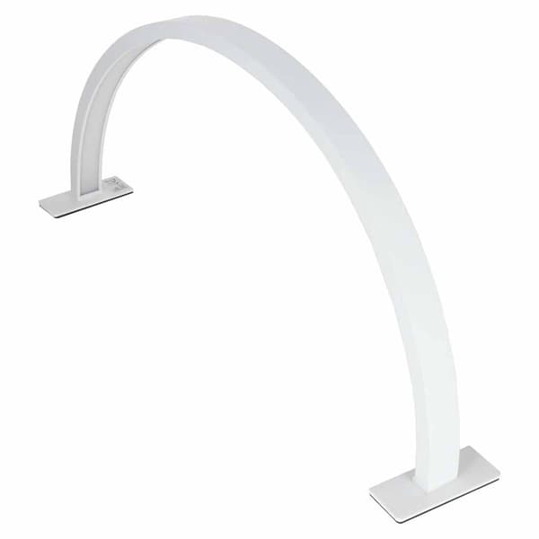 LED-skrivbordslampa för manikyr – skuggfri, vit