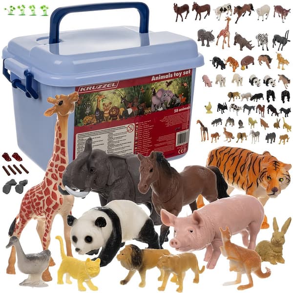 Djur - Kruzzel figurin set 24816