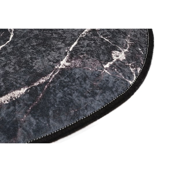 Bathmat Marble Djt - musta