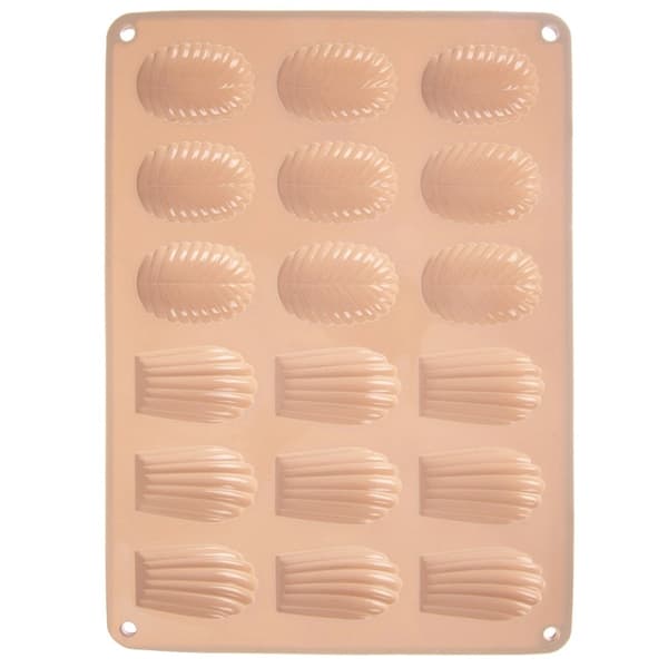 Silikone bageform til madeleines og praliner, 34x25 cm