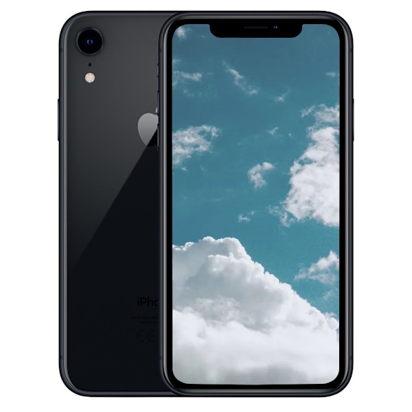 Kunnostettu Apple iPhone XR | 64 Gt | Musta | C, hyvä kunto