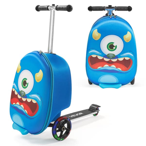 Børne-scooterkuffert, 20 tommer, 20 l, blå