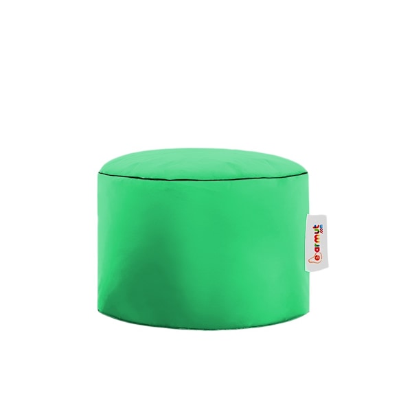 Garden Pouffe Pyöreä Pouf - Vihreä
