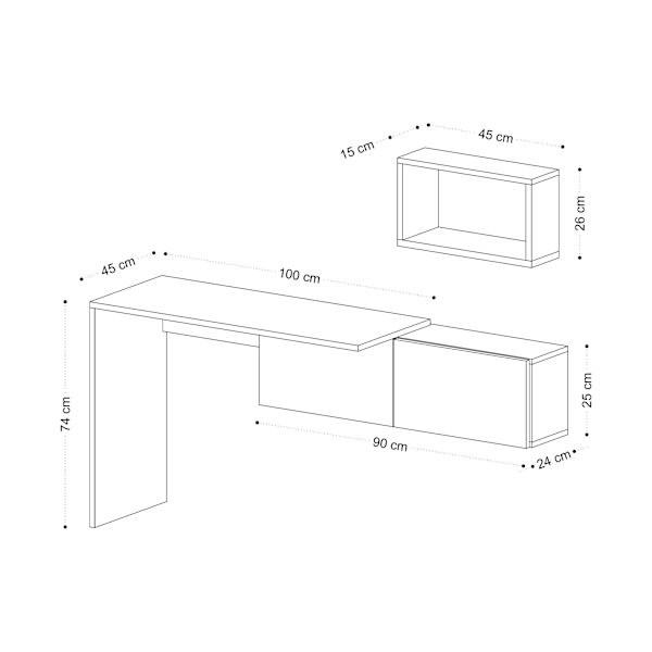 Studiebord Tiff