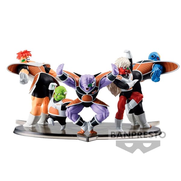 Dragon Ball Z Ginyu Force Guldo figur, 8 cm samleobjekt