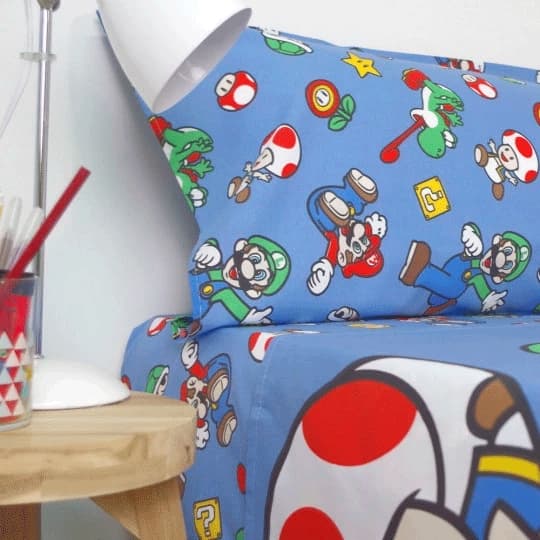 Super Mario Bros sengetøjssæt 90 cm