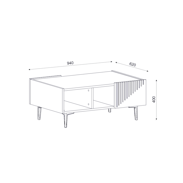 Soffbord Draw - antracit
