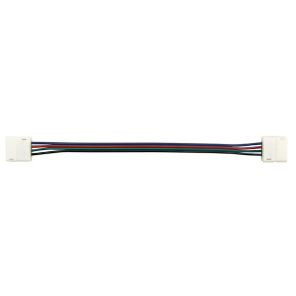 Kabel Med Push Connectors För Flexibel Led Strip - 10 Mm Rgb Färg