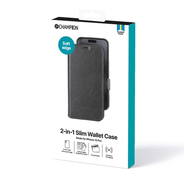 2-i-1 Slim pung iPhone 15 Pro
