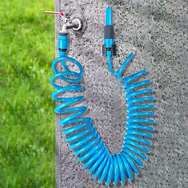 Spiral haveslange 10m - filtrefri og selvrullende
