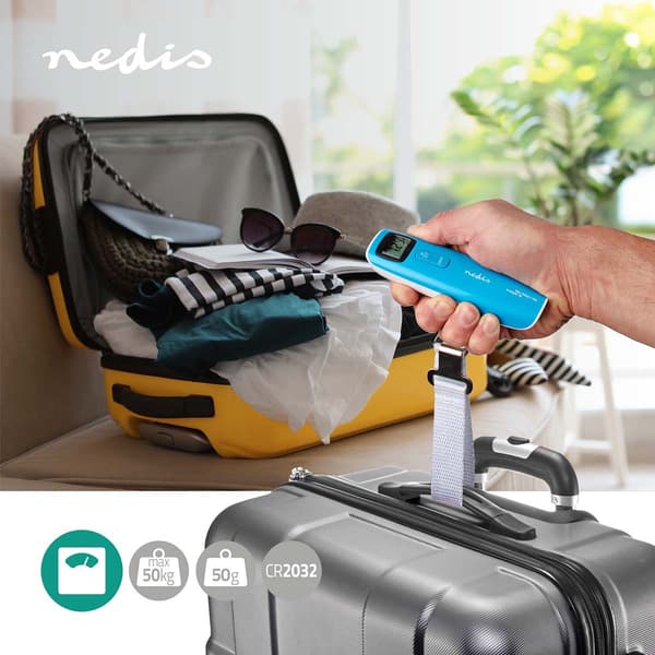 Digital Bagage Våg | 50 kg | Slitningsfunktion
