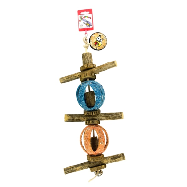 Birrdeeez Double Circus Ball &amp; Sekelbos lelu