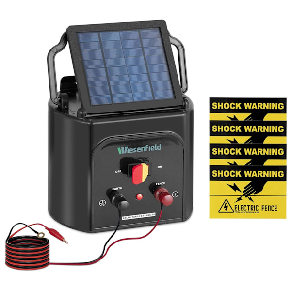 Solar shepherd energizer för elstängsel upp till 15 km 0,8 J