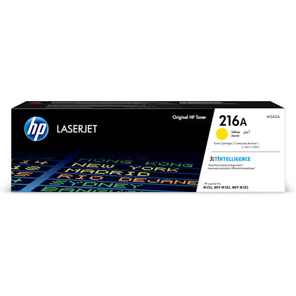 HP 216A - laservärikasetti, keltainen