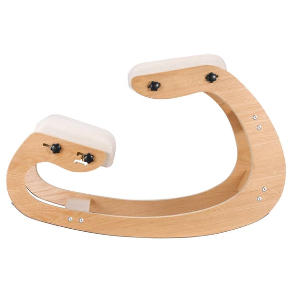 Ergonomisk knäböjstol – justerbar höjd, träram