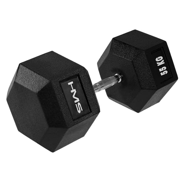 Hex Hantel 55 kg – Slitstark, mångsidig styrketräning