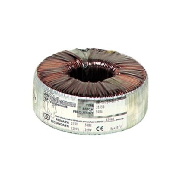 Toroidal transformer 225Va 2 X 30V / 2 X 3,75A