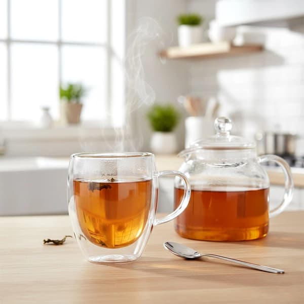 Dubbelväggiga termoglas, 320 ml, set om 2