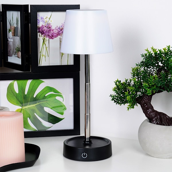 LED bordlampe hvid trådløs 11-29,5 cm