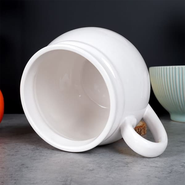 Kop til kaffe, te og gløgg med smukt mønster