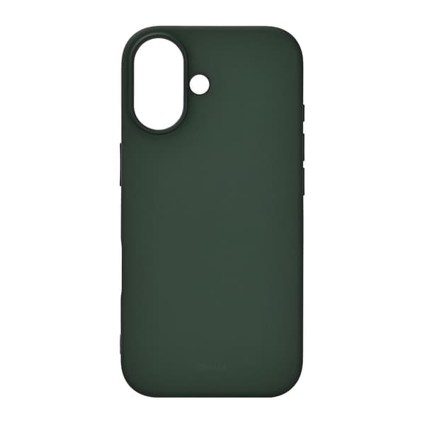 iPhone 17-skal, återvunnen silikon, olivgrön