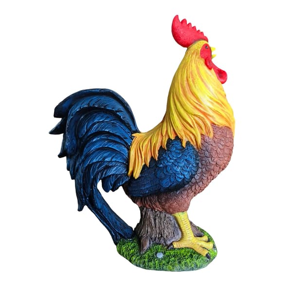 Kyllingehavepynt – Vejrbestandig polyresin, 24 cm