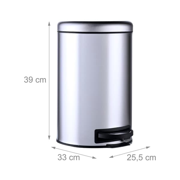 12L Step Bin med indvendig spand – Soft-Close, håndfri