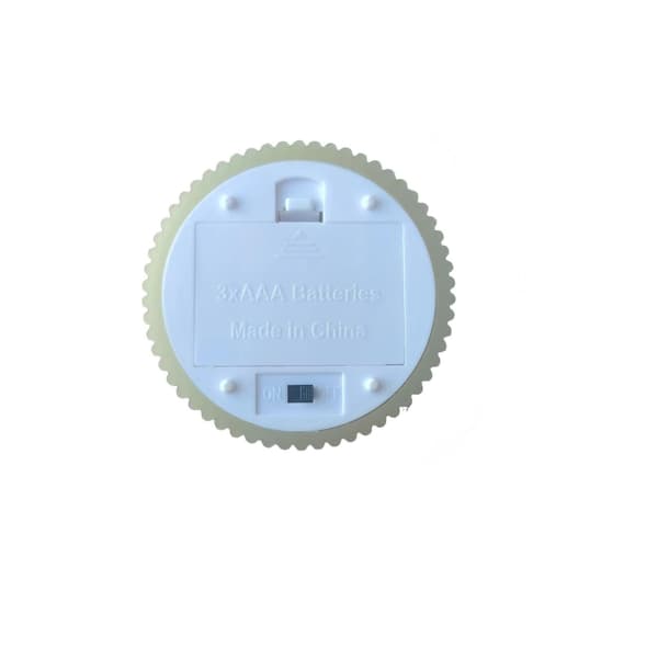LED-lys sæt med 4, ægte voks, 18 cm