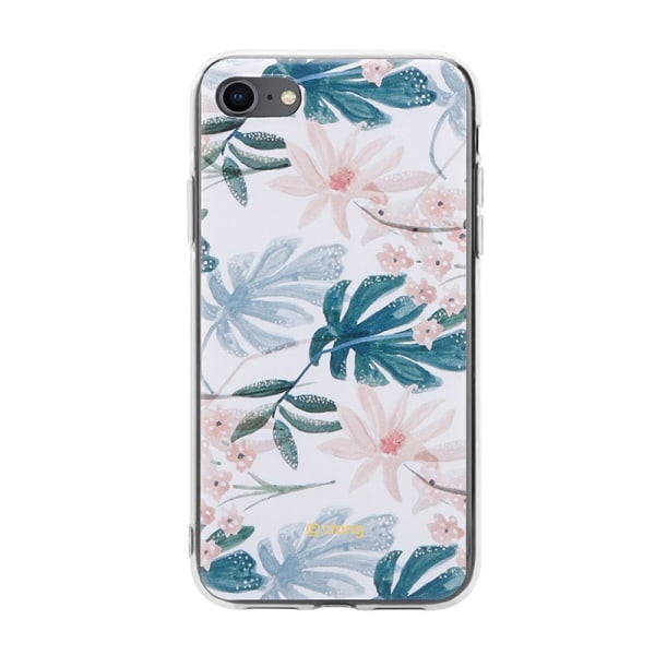 Crong Flower Case – kotelo iPhone SE 2020 / 8 / 7 -puhelimelle (kuvio 01)