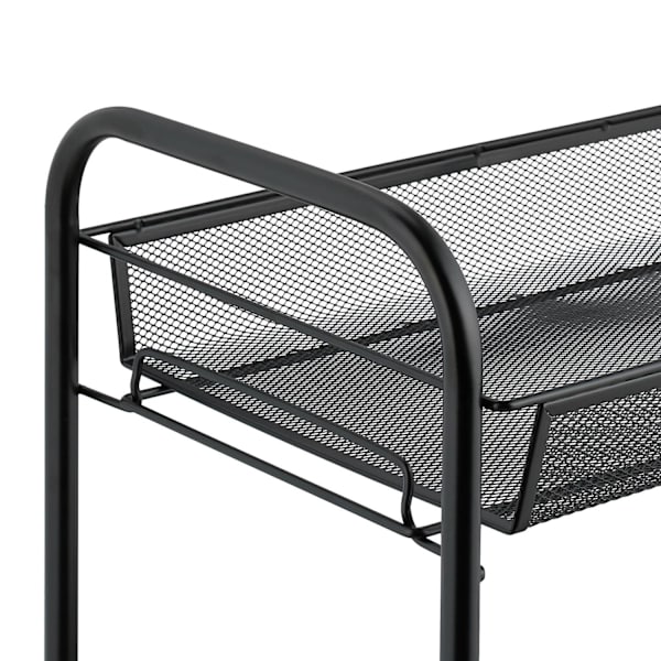 Kryddhylla med 2 metallhyllor