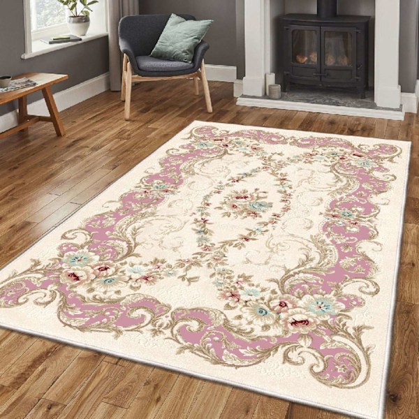 Hall Tæppe (100 x 150) Els1837 - Fuchsia