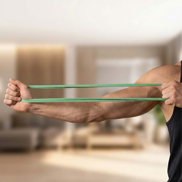 Pilates-sæt med 6 dele: Ring, bold, elastikker – sort