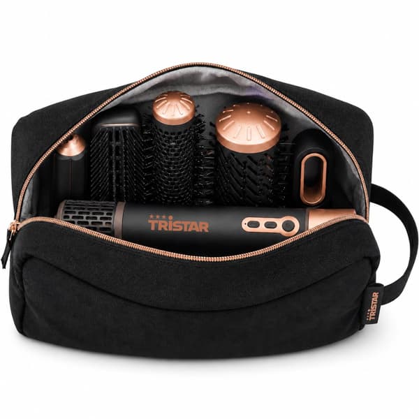 Tristar 7-i-1 multistyler 1000W med automatiska locktänger, diffusor