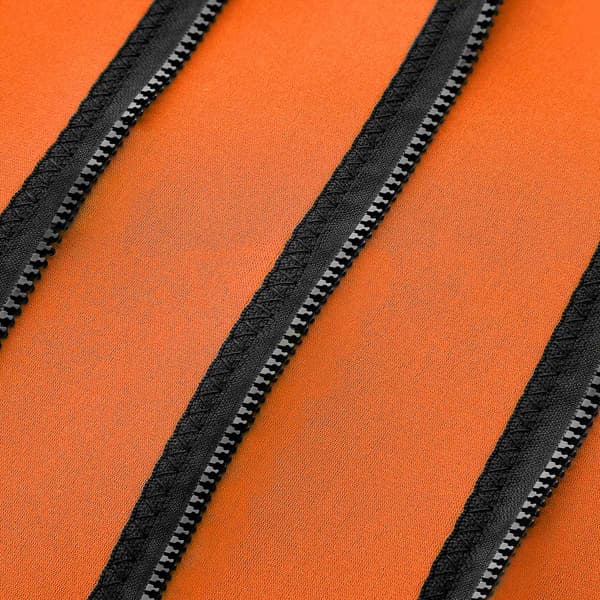Neopren taljestøtte, orange, One Size
