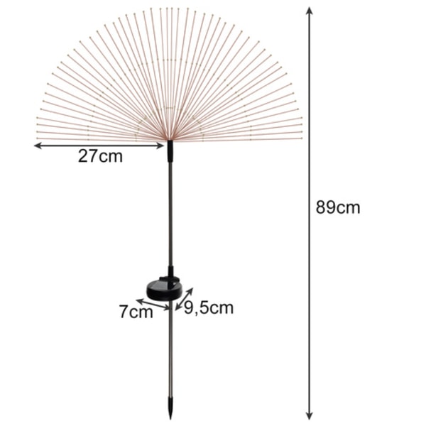 Solar trädgårdslampa - maskrosor Gardlov 25477
