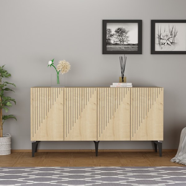 Konsol Draw - Sapphire Oak